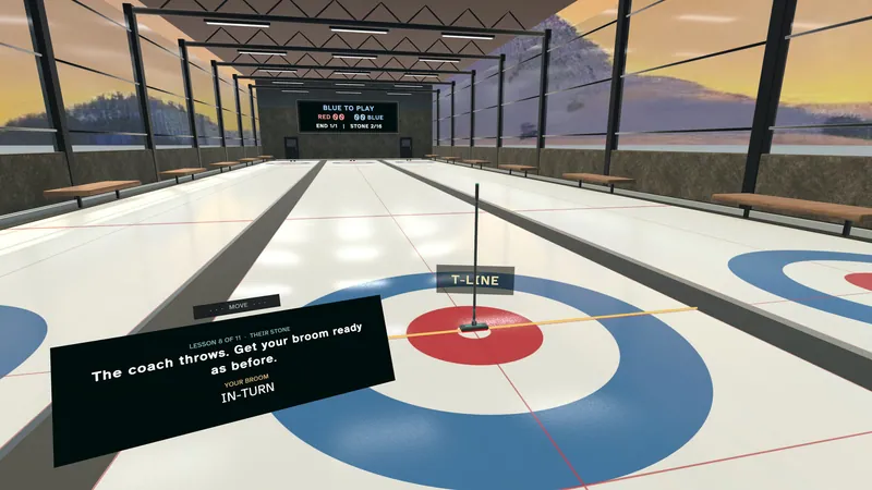 Lesson 8: the T-line, beyond which you may sweep the opponent's stone